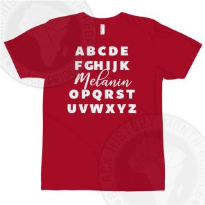 Melanin Alphabet T-shirt