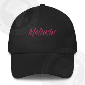Melanin Pink Text Classic Hat