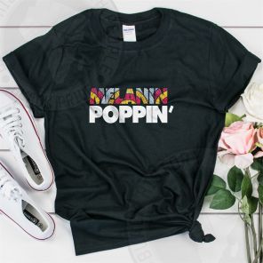 Melanin Poppin T-shirt Women