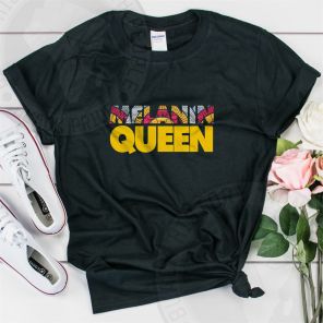 Melanin Queen Yellow T-shirt