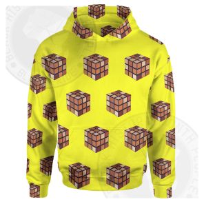 Melanin Rubiks Cube Yellow Hoodie