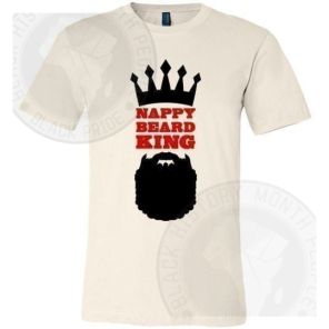 Nappy Beard King T-shirt