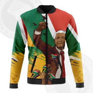 Nelson Mandela Free Life Bomber Jacket