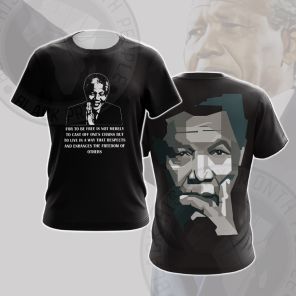 Nelson Mandela Get Rid Of Shackles Cosplay T-shirt