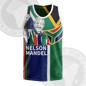 Nelson Mandela Great Leader Basketball Jersey