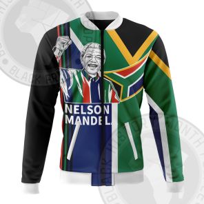 Nelson Mandela Great Leader Bomber Jacket