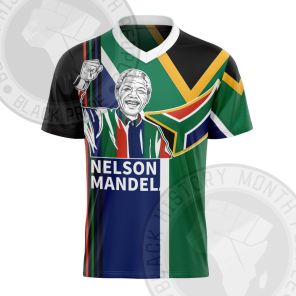 Nelson Mandela Great Leader Football Jersey