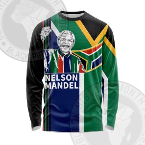Nelson Mandela Great Leader Long Sleeve Shirt