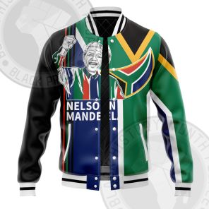Nelson Mandela Great Leader Varsity Jacket