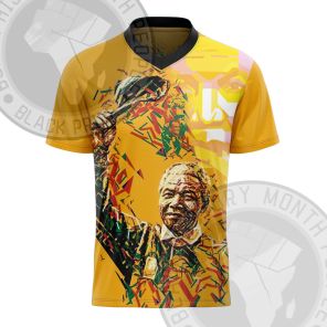 Nelson Mandela Rugby World Cup 1995 Football Jersey