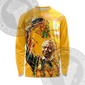 Nelson Mandela Rugby World Cup 1995 Long Sleeve Shirt