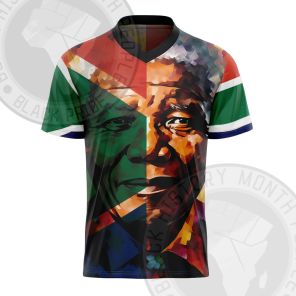 Nelson Mandela The Flame That Never Goes Out Football Jersey