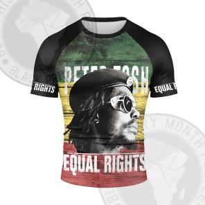 PETER TOSH EQUAL RIGHTS Short Sleeve Compression Shirt