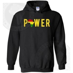 Power Gold RBG African Power Hoodie