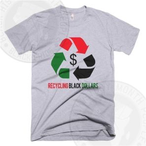 Recycling Black Dollars T-shirt