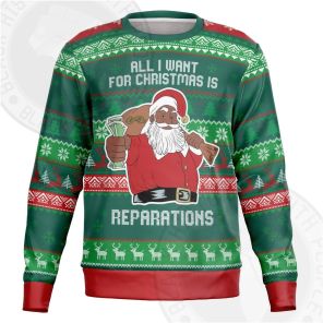 Reparations Ugly Christmas Sweatshirt
