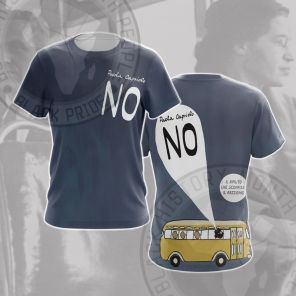 Rosa Parks NO Comics Cosplay T-shirt