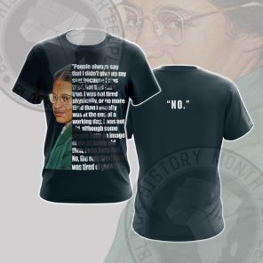 Rosa Parks Tired Of Giving In Cosplay T-shirt