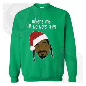 Snoop Ho Ho Ho Christmas Sweatshirt