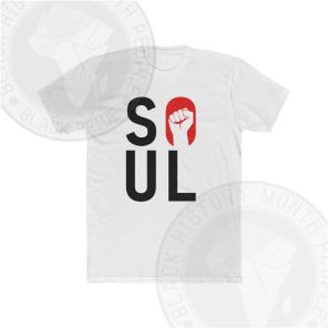 Soul Black Power Fist T-shirt