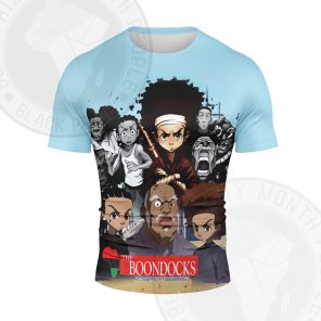 The Boondock Huey Riley Role Short Sleeve Compression Shirt