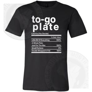 To Go Plate T-shirt