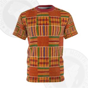 Tradition African Kente Pattern T-shirt