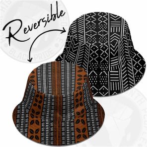Traditional Mud Cloth Reversible Bucket Hat