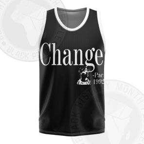 Tupac Changes Black Basketball Jersey