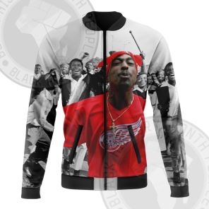 Tupac Shakur All Over Print Bomber Jacket