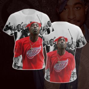 Tupac Shakur All Over Print Cosplay T-shirt