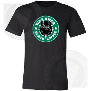 Wakanda Black Coffee T-shirt