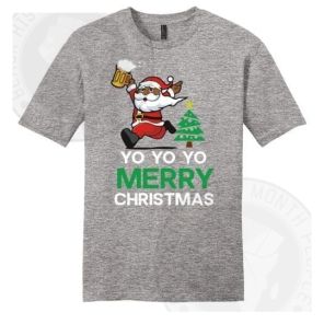 Yo Yo Yo Merry Christmas T-shirt