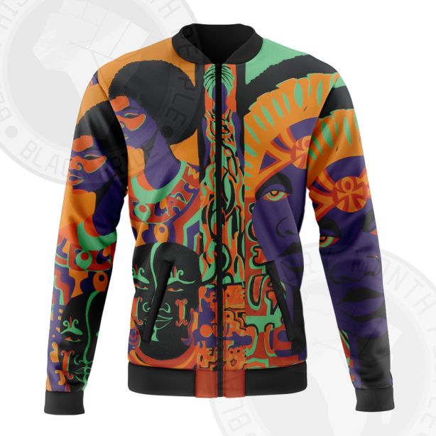 African Americans The Arts Artwork Bomber Jacket