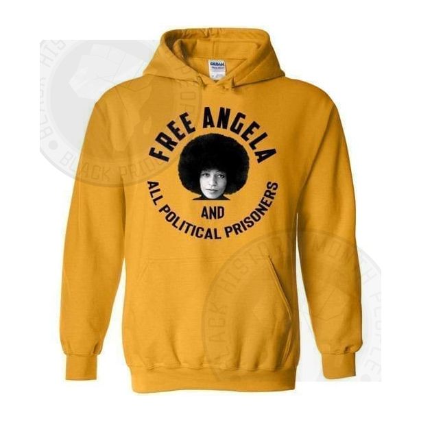 Free Angela And All Political Prisoners Hoodie