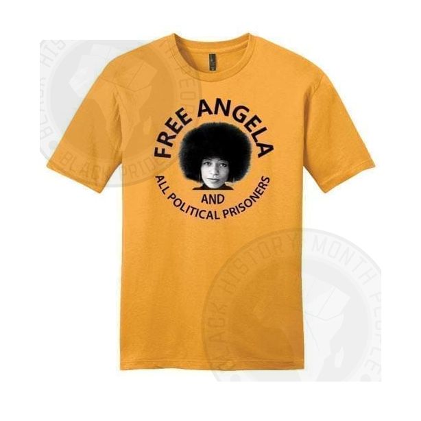 Free Angela And All Political Prisoners T-shirt