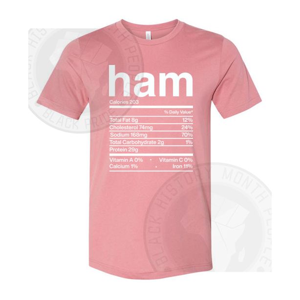 Ham Ingredient List T-shirt
