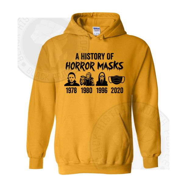 History Of The Horror Mask Hoodie