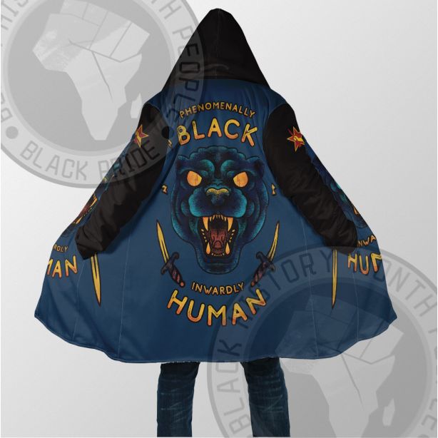 Huey Newton Black Panther Spirit Dream Cloak