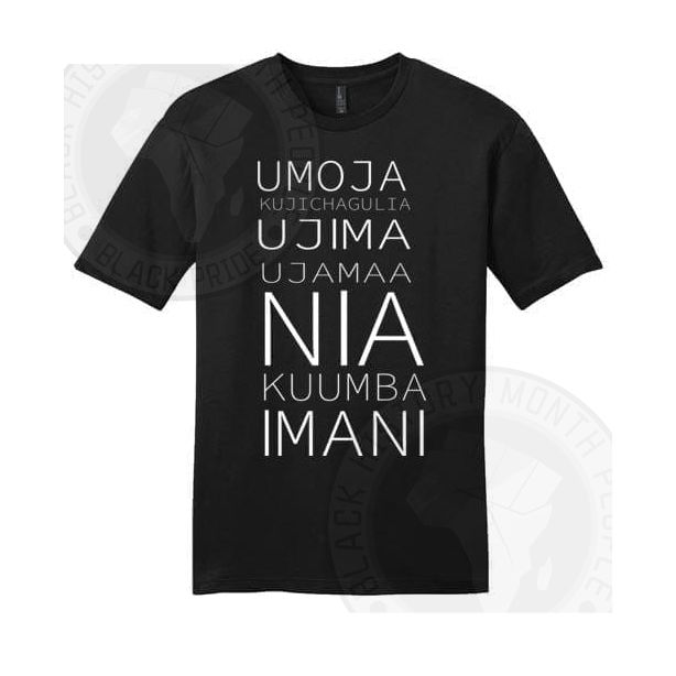 Kwanzaa 7 Principles T-shirt