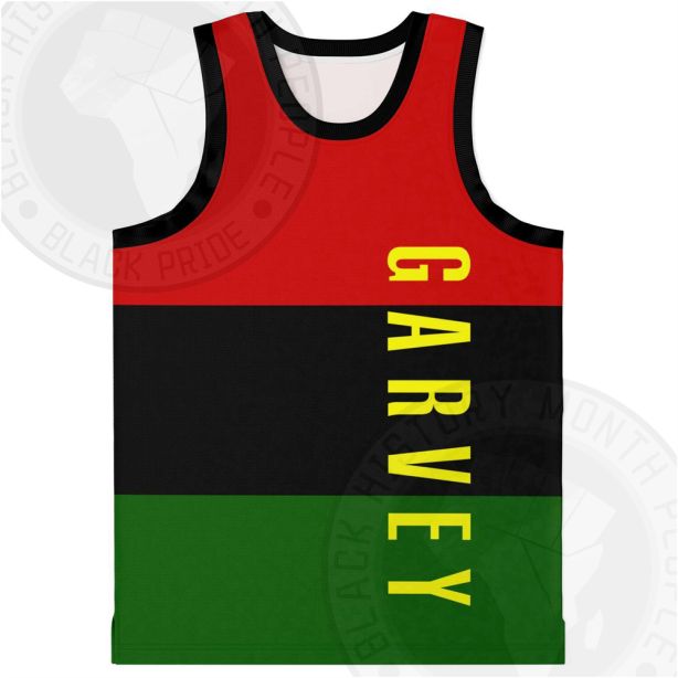 Marcus Garvey African RBG Basketball Jersey