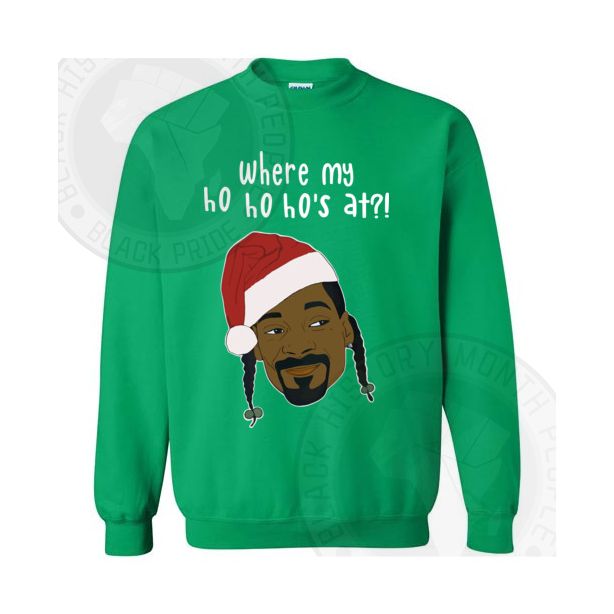 Snoop Ho Ho Ho Christmas Sweatshirt