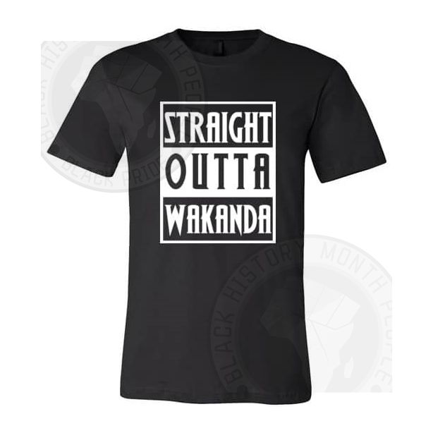 Straight Out Of Wakanda T-shirt