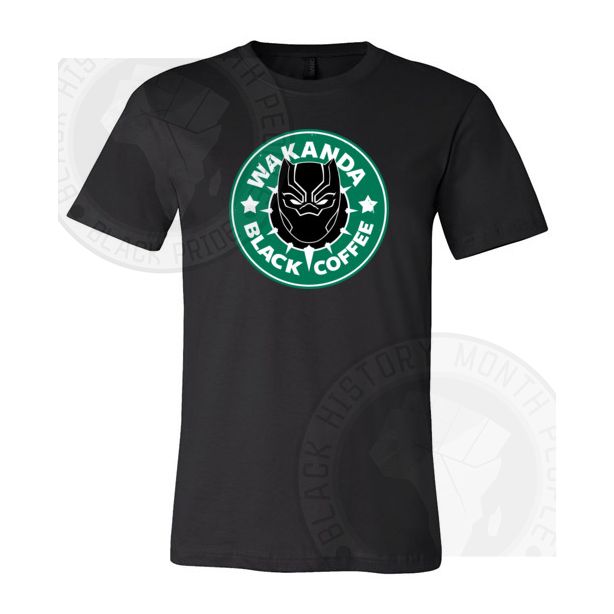 Wakanda Black Coffee T-shirt