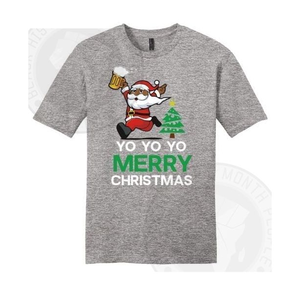 Yo Yo Yo Merry Christmas T-shirt